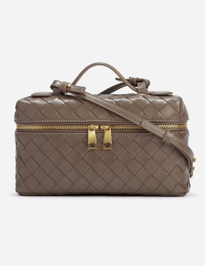 BANG BANG 22 VANITY CASE IN CINNAMON BROWN CALFSKIN