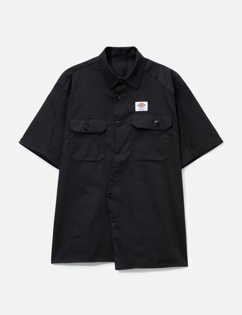 Dickies×UNDERCOVER Undercover X Dickies Shirt - A unique curved button design