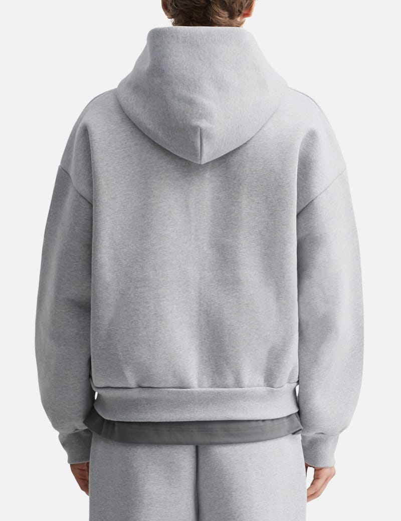 Seventh V2 Zipped Hoodie - Heavyweight 610 GSM cotton-blend with