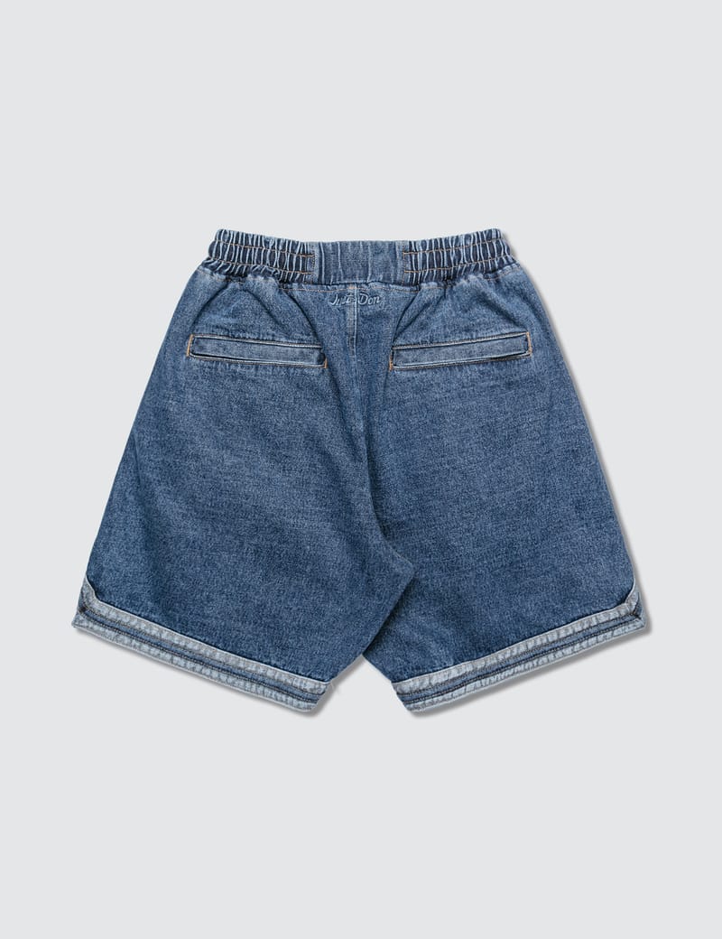 Denim best sale basketball shorts