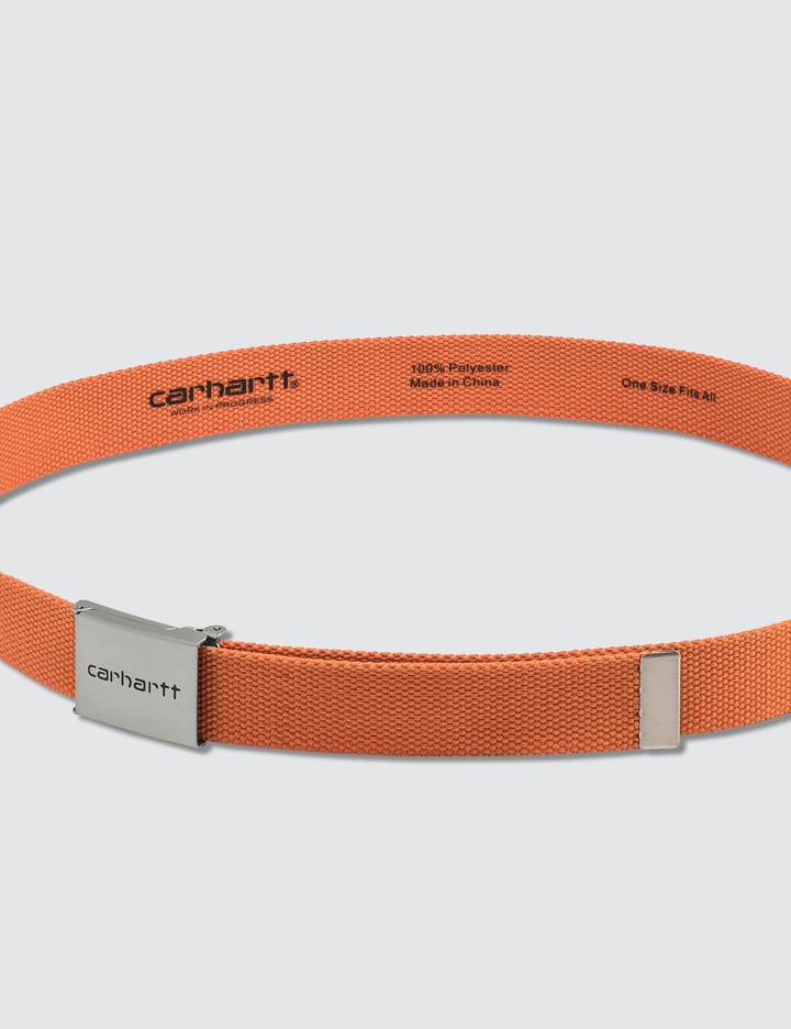 Carhartt Work In Progress Clip Belt Chrome HBX Globally Curated