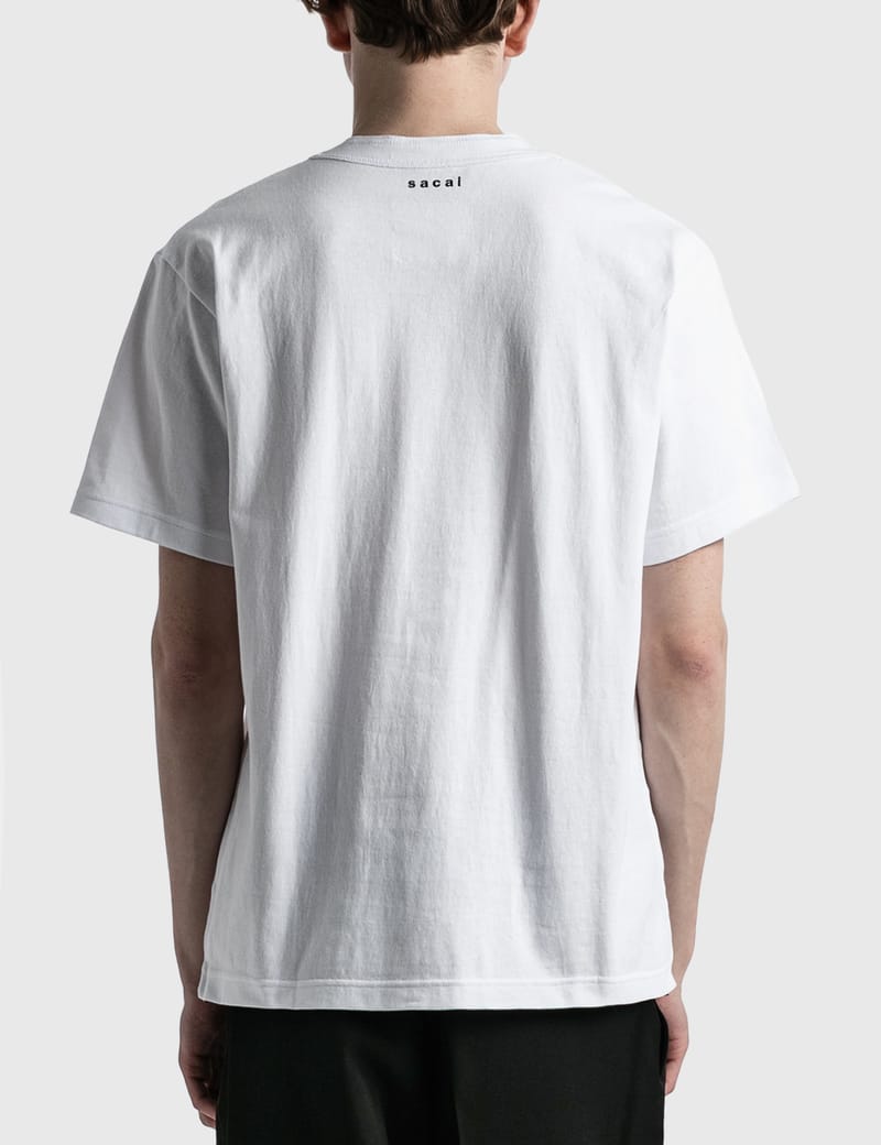 Sacai - Side Zip Cotton T-shirt | HBX - Globally Curated Fashion