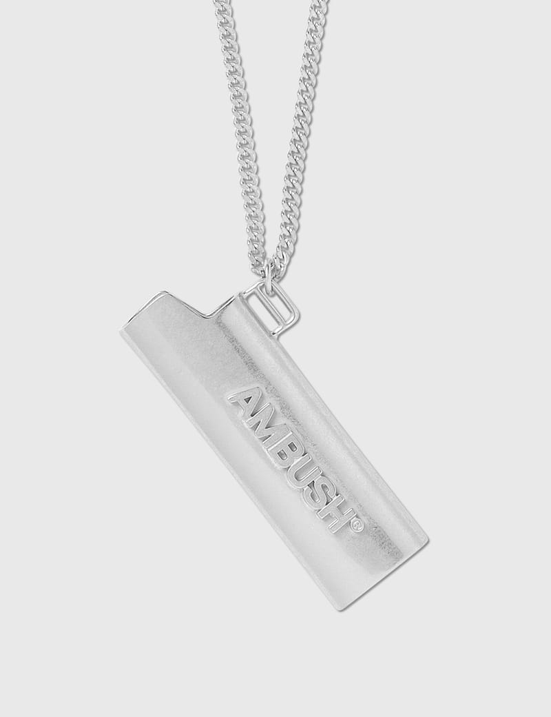 【AMBUSH】Necklace 2 Necklace/追跡+関税+全国送料込み AMBUSH Marker Cap Pendant Necklace | Silver | FARFETCH JO