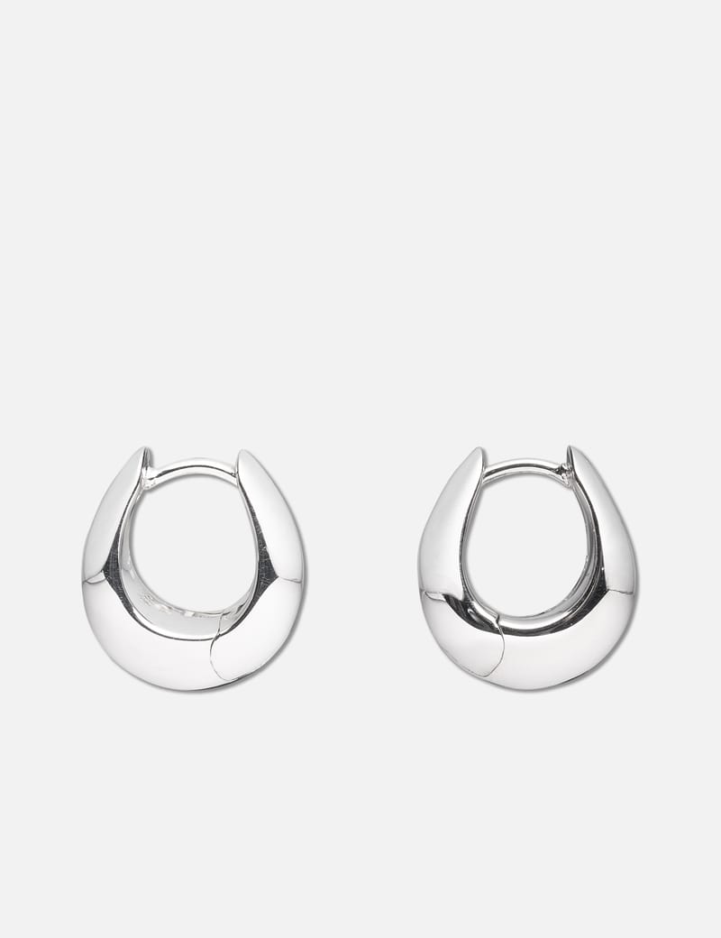 TOM WOOD - Small Ice Hoop Earrings | HBX - Globally Curated