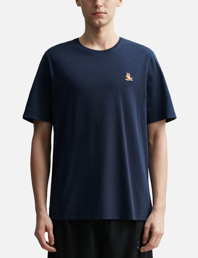 【ADER ERROR】 Yoga blue fox t-shirt Maison Kitsune x Ader Error Yoga Blue Fox T-shirt Beige