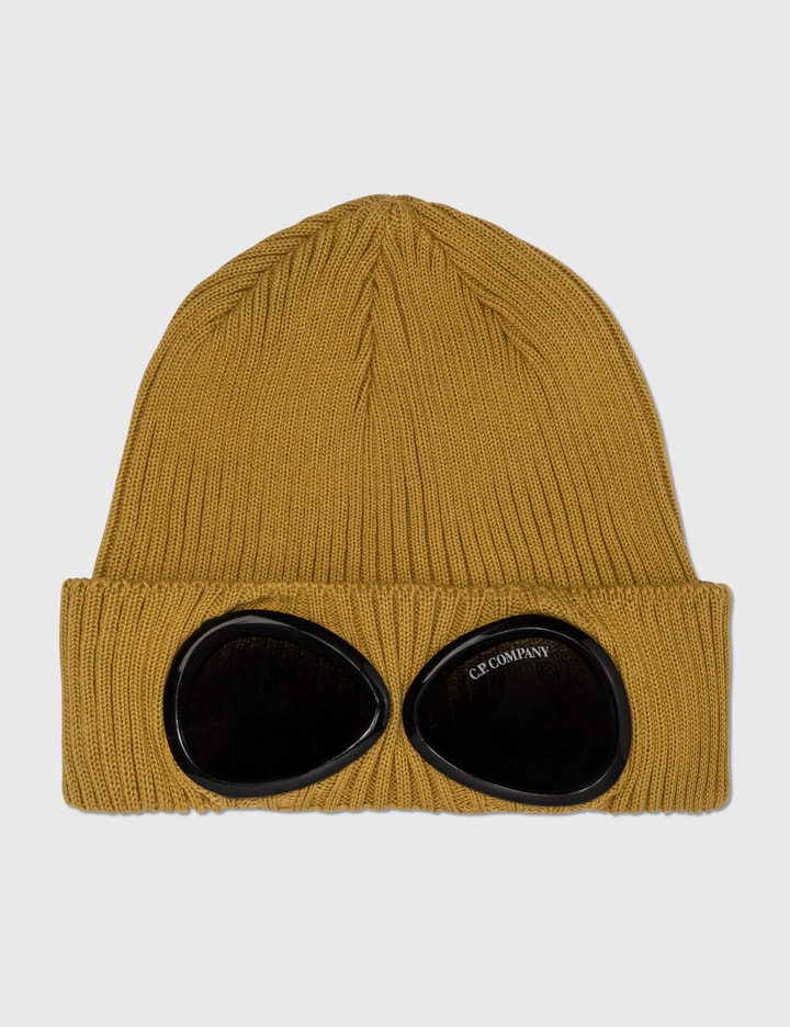 C.P. Company Cotton Goggle Beanie HBX Globally Curated Fashion