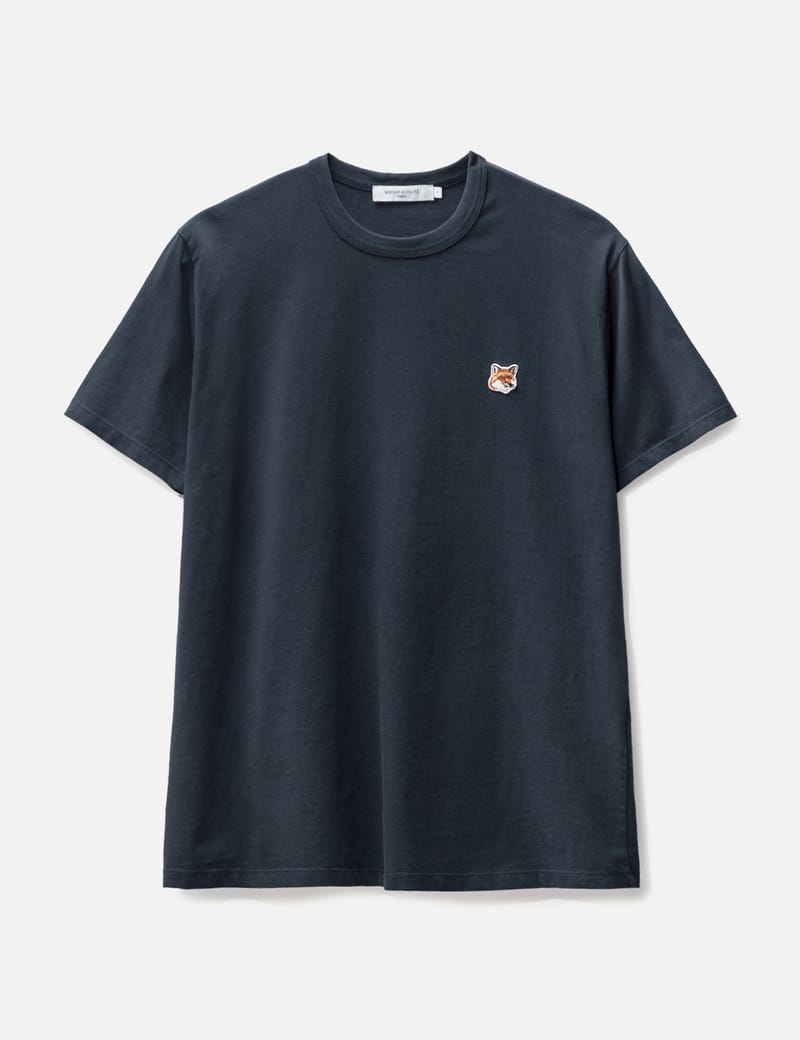 Maison Kitsuné - Fox Head Patch Classic T-shirt | HBX - Globally