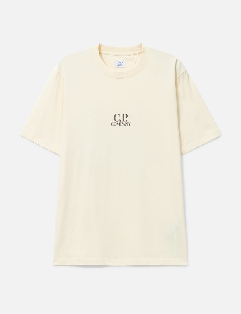 C.P. Company - 30/2 Mercerized Jersey Twisted Embroidery T