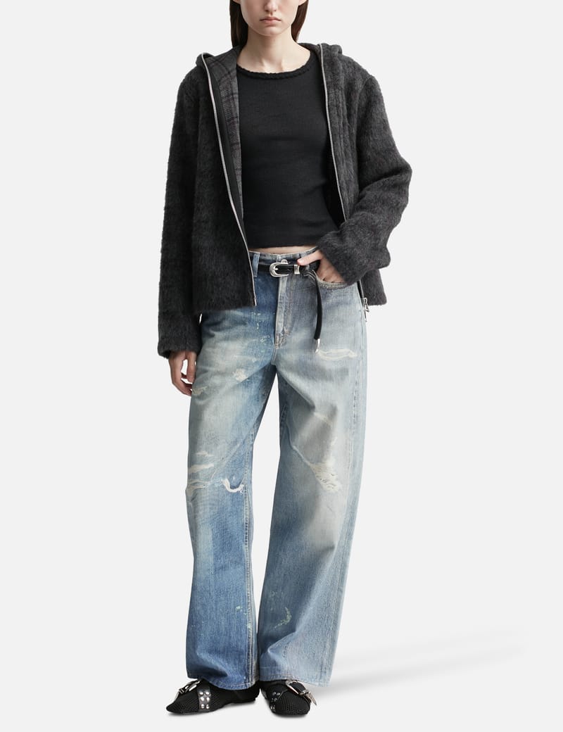 Our Legacy Full Cut Jeans - High-rise Italian denim with vintage