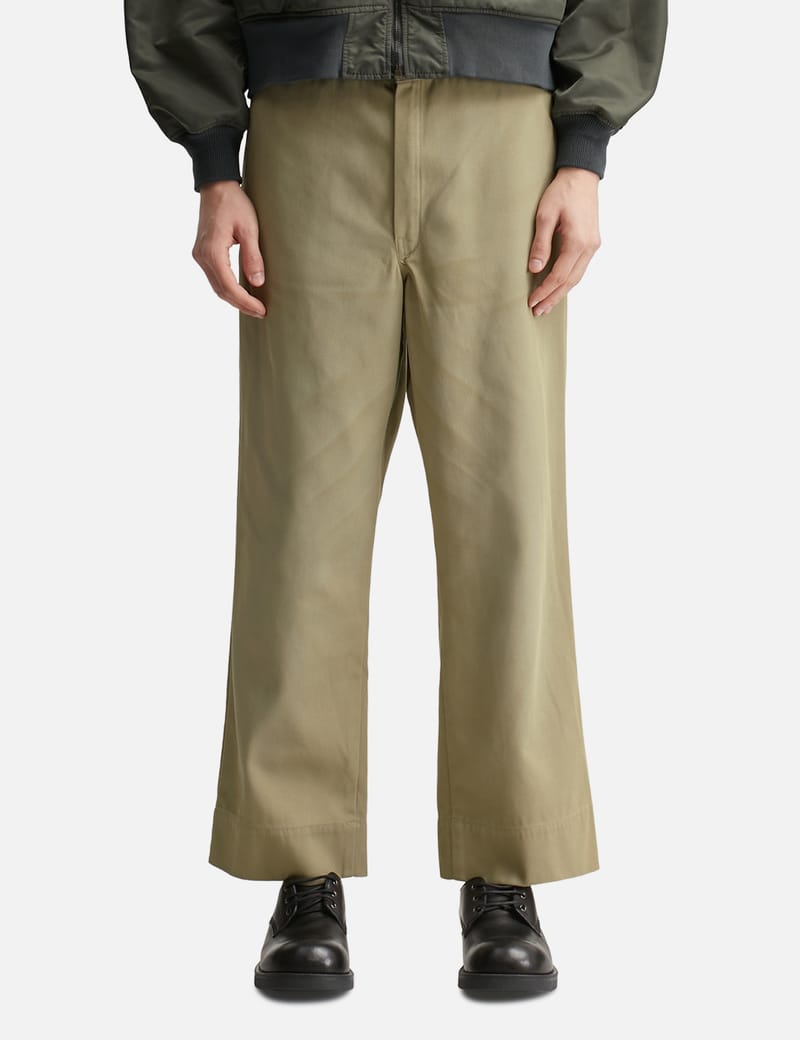 Unlikely Unlikely Skater's Work Pants - Wide-fit khaki straight