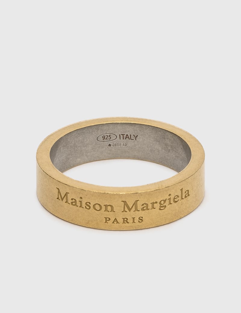 Maison Margiela - LOGO RING | HBX