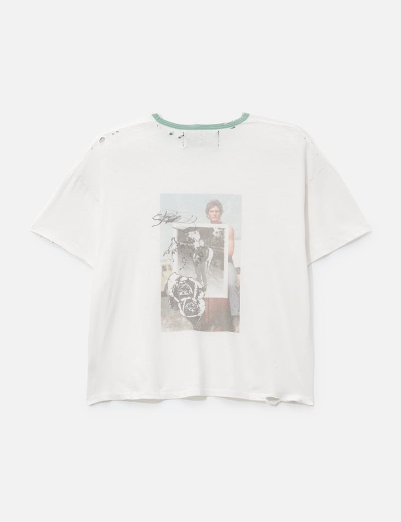 PALY Back To Life Ringer Tee - Vintage-washed, boxy cropped unisex