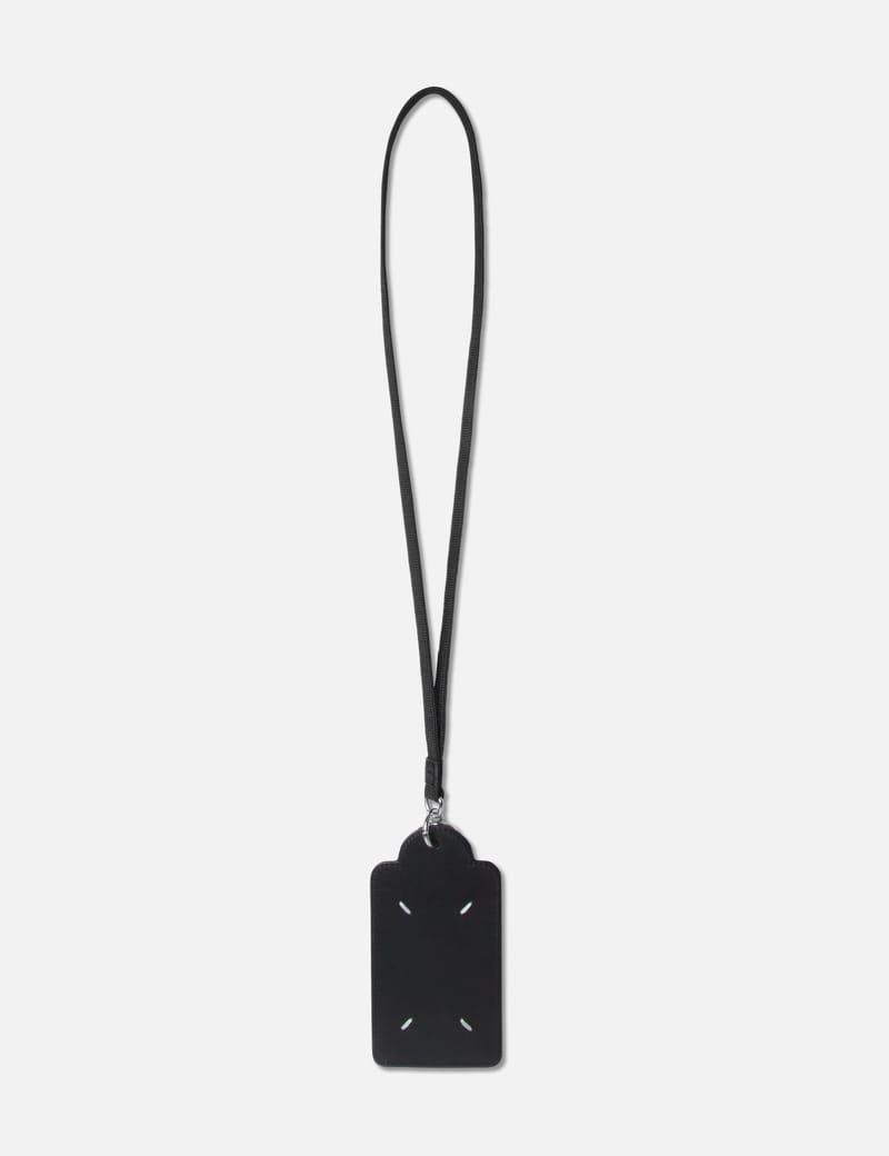 国内発送★Maison Margiela★CARD HOLDER WITH KEYRING AND LACE Maison Margiela Margiela CARD HOLDER WITH KEY RING AN