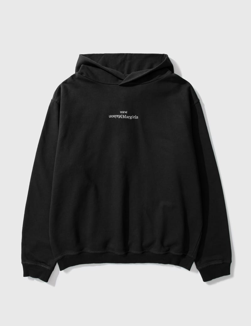 Maison Margiela - Upside Down Logo Hoodie | HBX - Globally