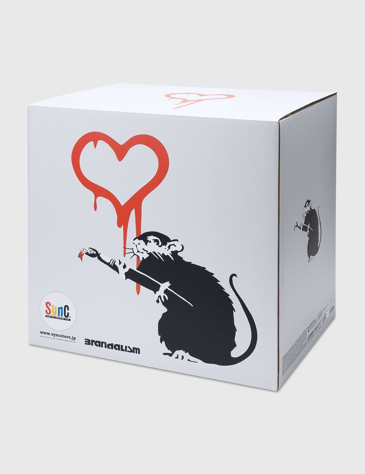 Figurine Banksy Medicom Rat Sync - Neuf, édition Collection