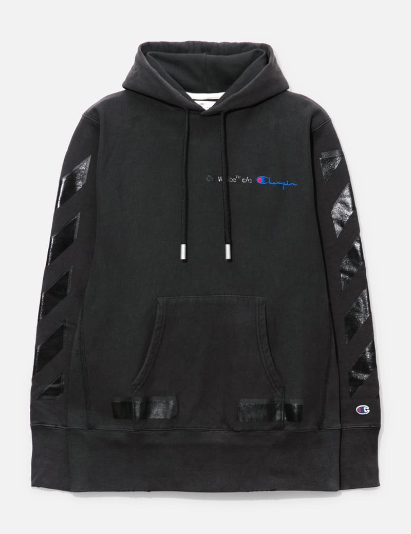 Off-White™ - Off White™ X Champion Hoodie | HBX - Globally Curated 