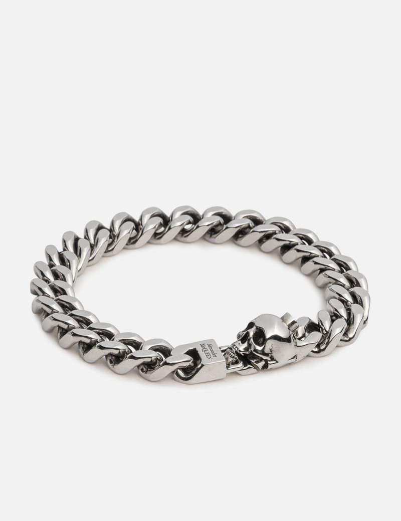 Alexander McQueen☆スカル装飾 チェーン ブレスレット♪送料込 Alexander McQueen - スカル チェーンブレスレット | HBX