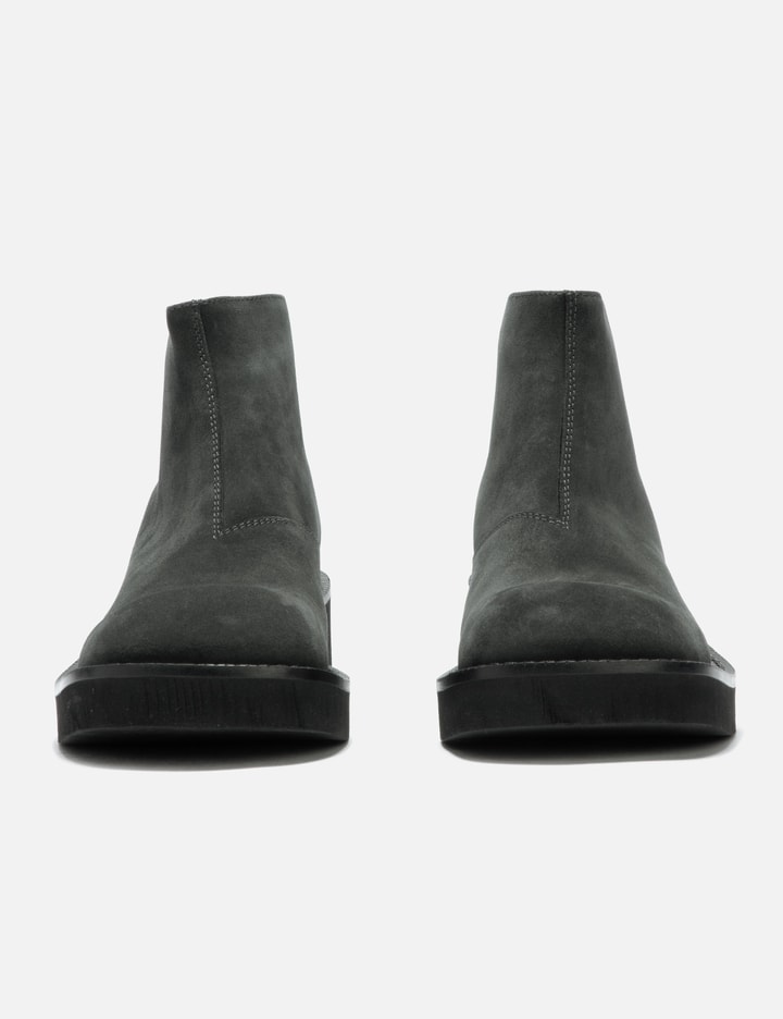 silver snow boots