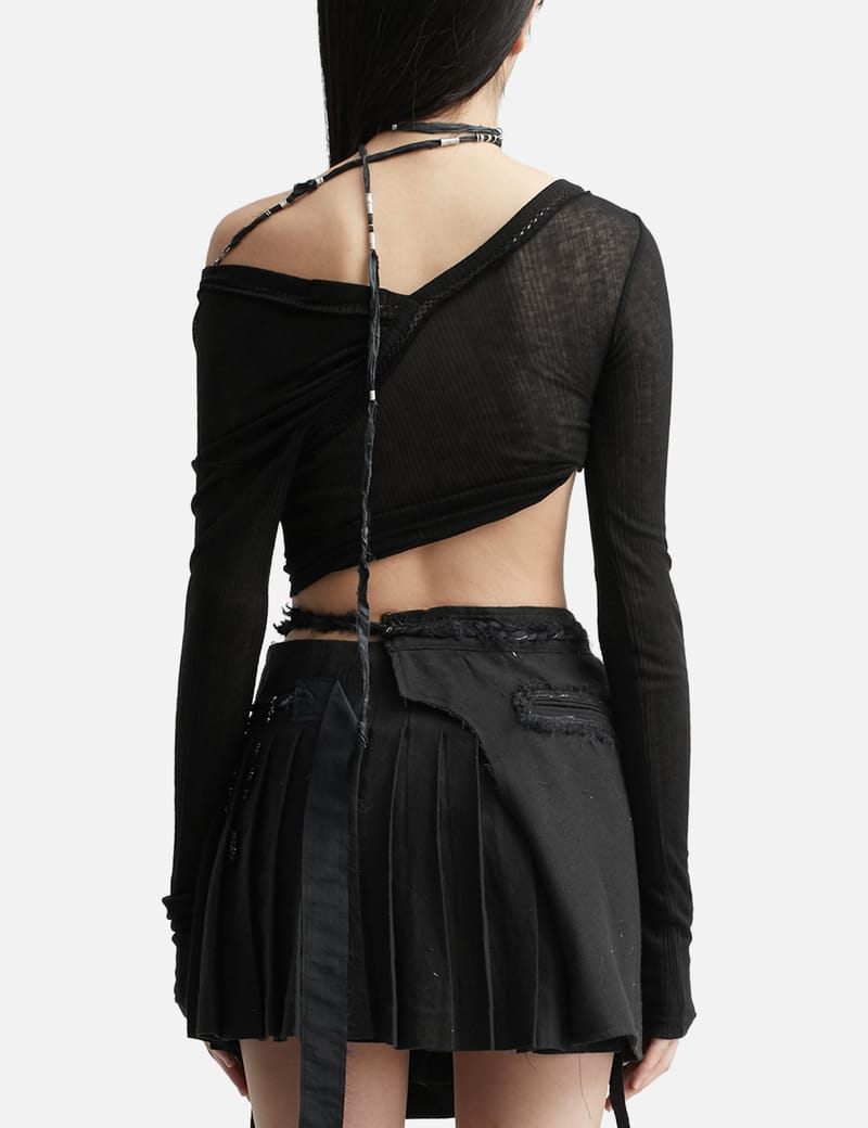 Hyein Seo - TWISTED LONG SLEEVE TOP | HBX - Globally Curated
