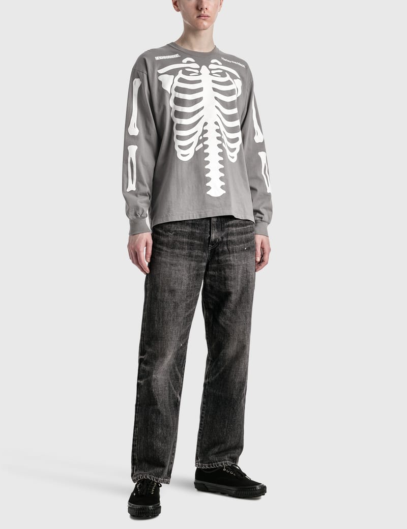 NEIGHBORHOOD - H-D Crewneck Long Sleeve T-Shirt | HBX