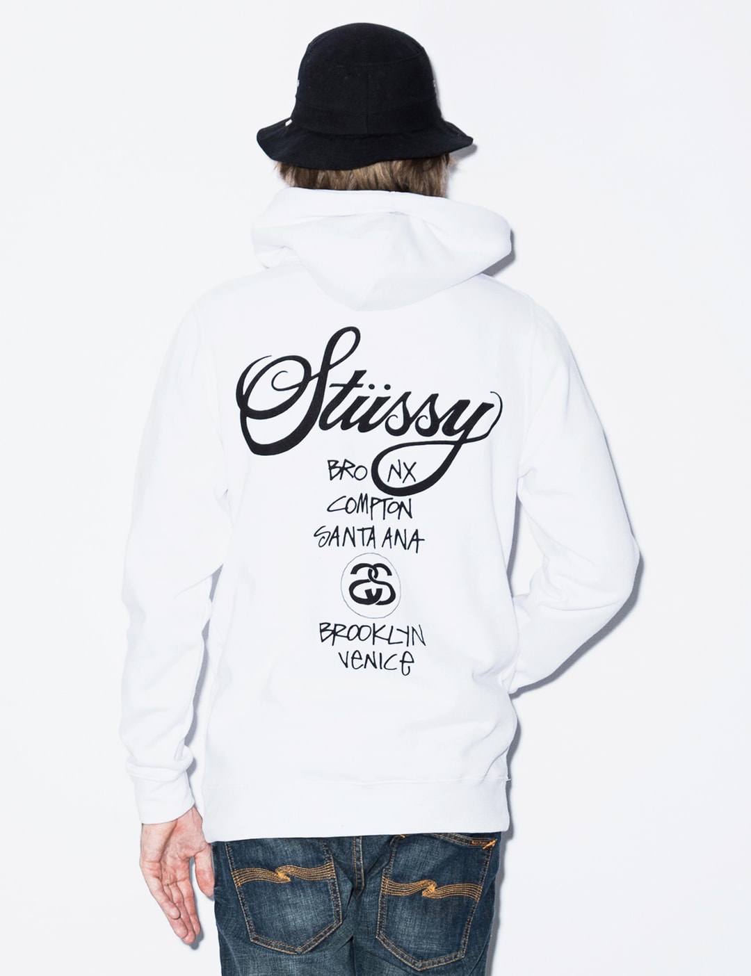 Hoodie stussy world tour clearance