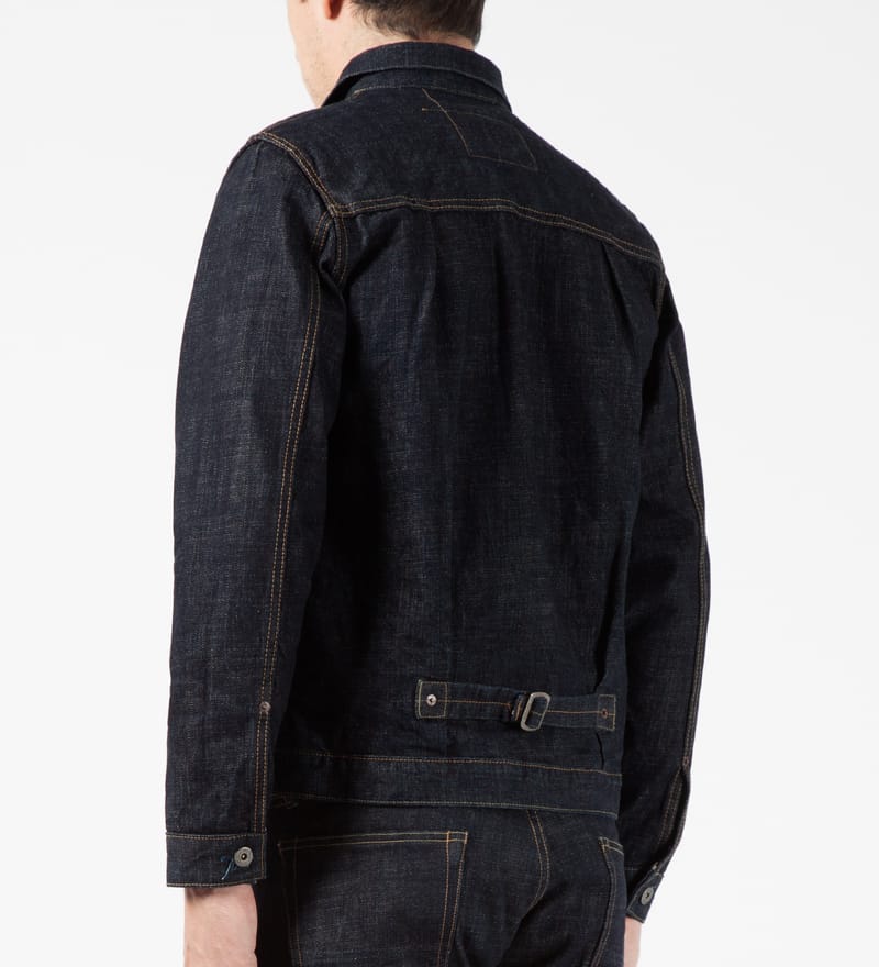 FUCT SSDD - Rinsed Indigo Heavy weight Denim Jacket | HBX