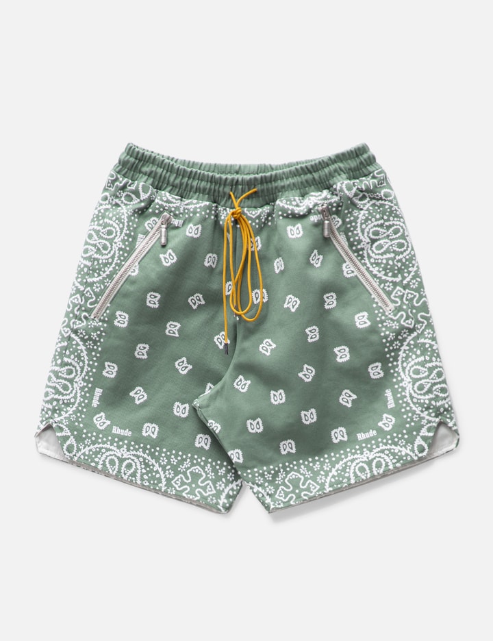 Rhude BANDANA SHORTS HBX Globally Curated Fashion and Lifestyle