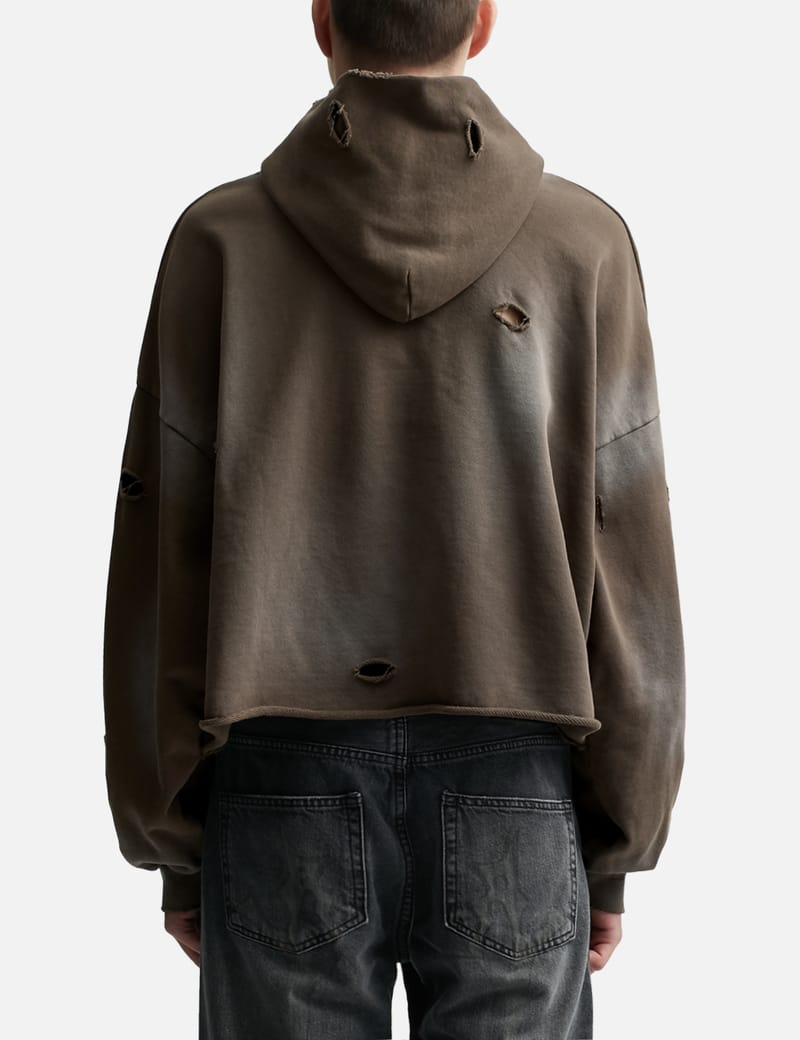 LIBERE - LOGO CROP HOODIE | HBX - Globally Curated Fashion