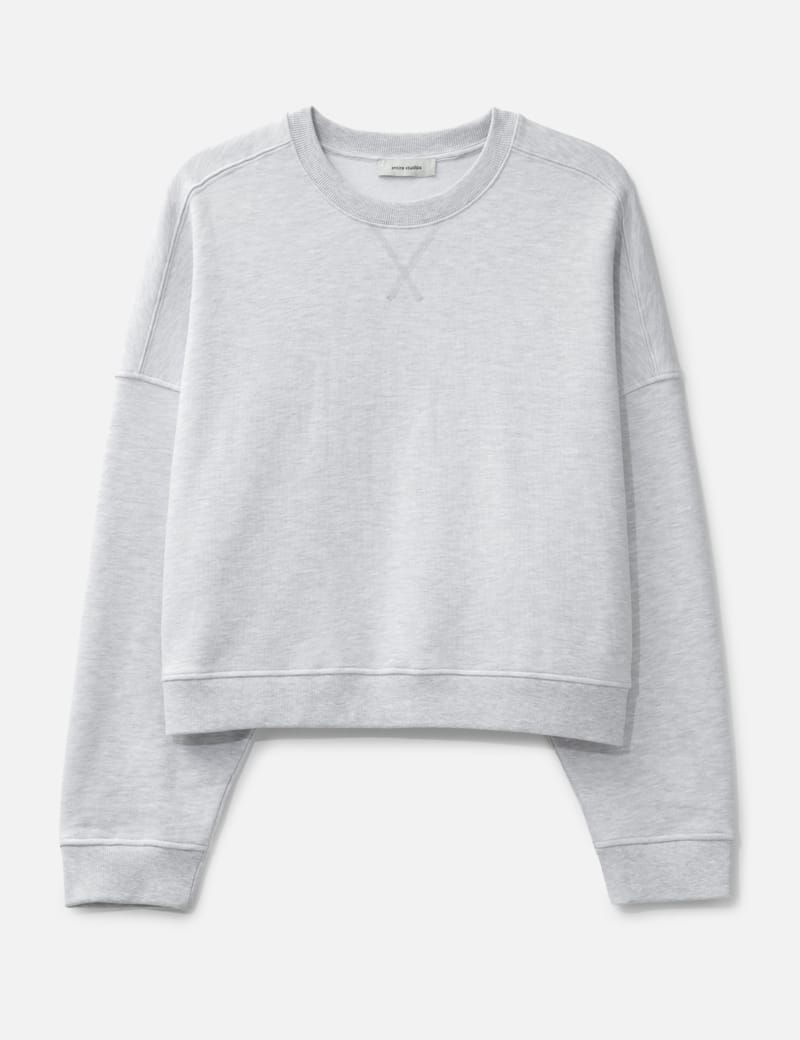 Entire Studios Box Crew Heather Grey - Heavyweight organic cotton