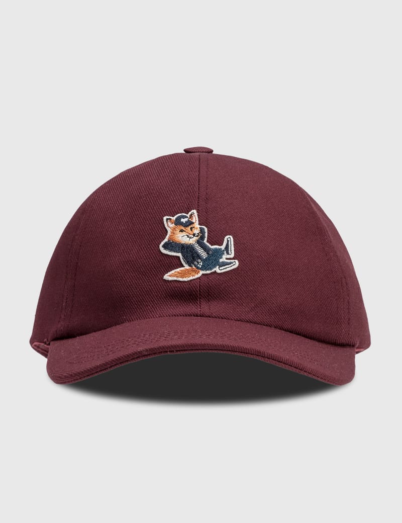 Maison Kitsuné - Dressed Fox 6 Panel Cap | HBX - Globally Curated