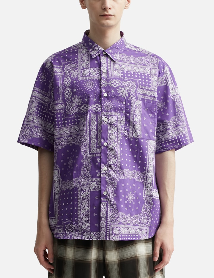Pattern Short Sleeve Baggy Shirt HBX Globally Curated