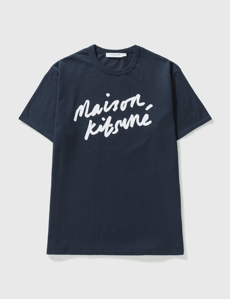 メゾンキツネ - ハンドライティング クラシック Tシャツ | HBX