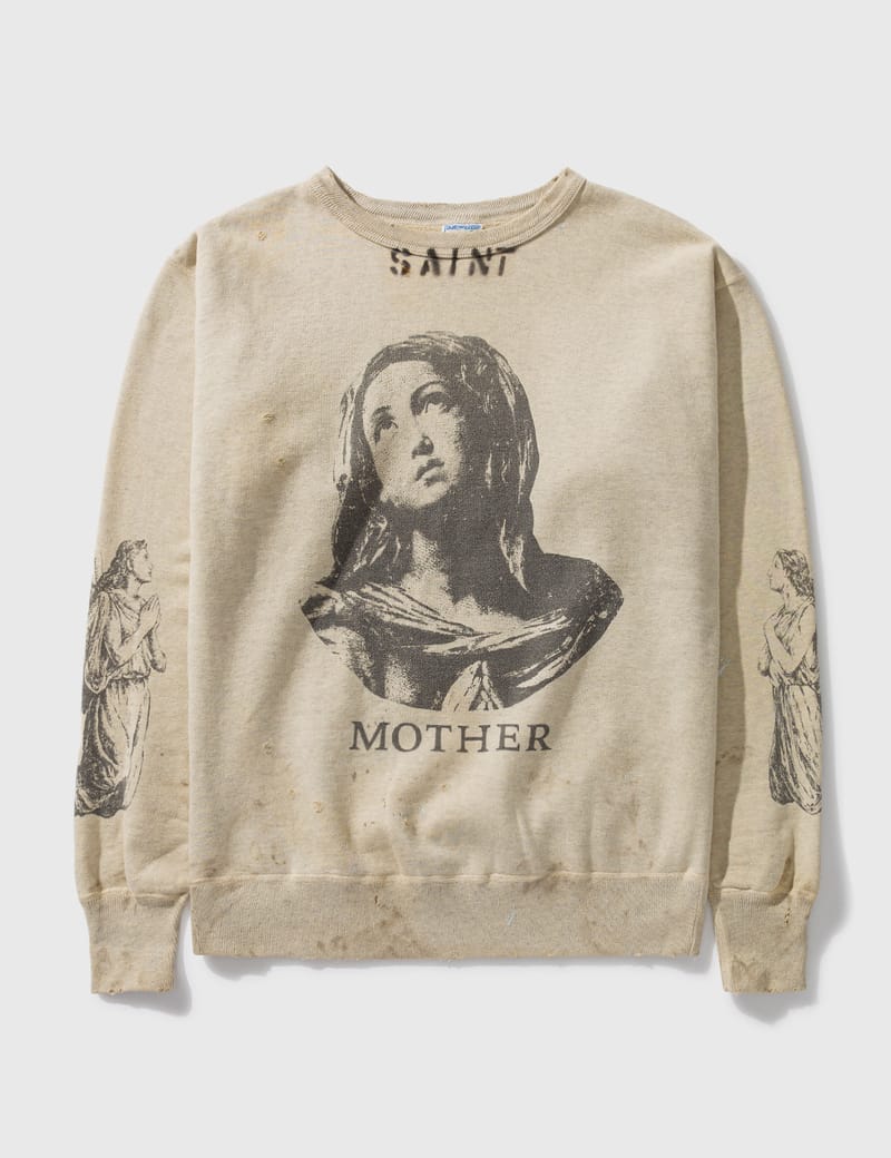 Saint Michael - MOTHER SWEATSHIRT | HBX - Globally Curated