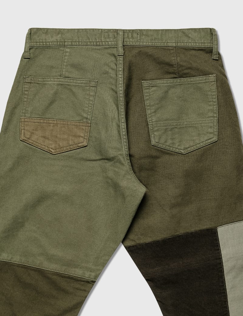 FDMTL PATCHWORK PANTS RINSE – unexpected store