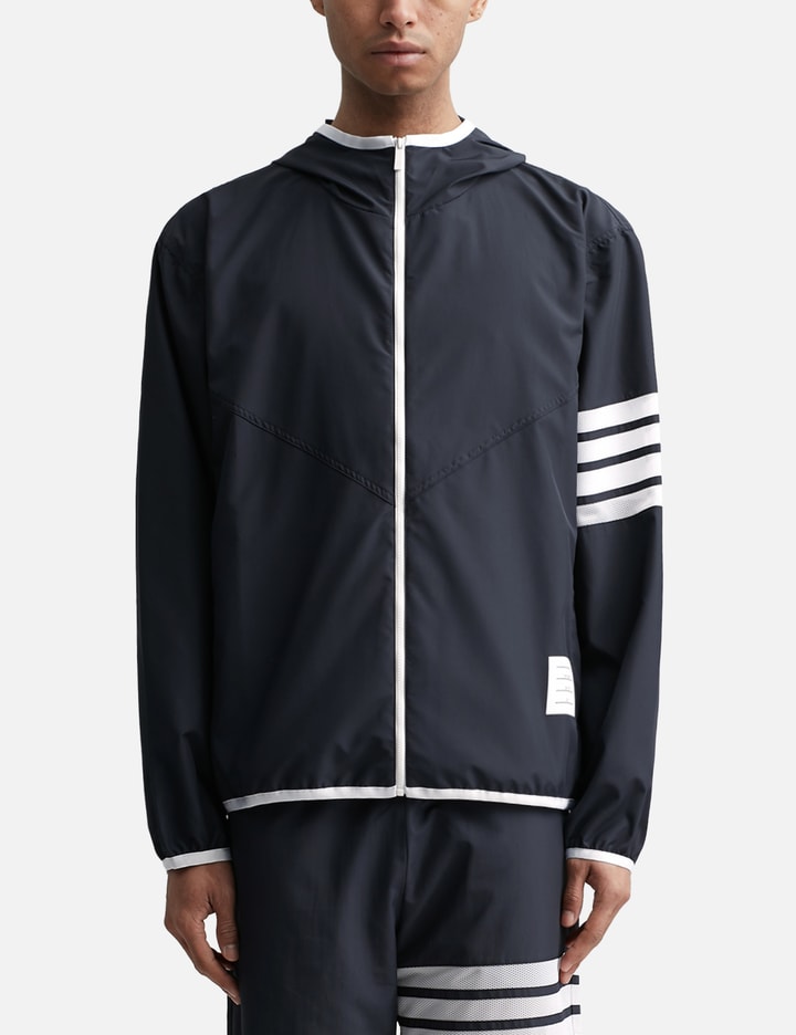 Thom Browne Packable Zip Up Hoodie HBX Globally Curated Fashion