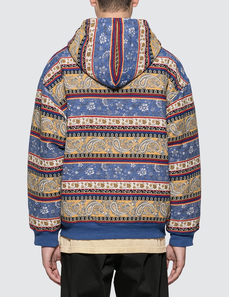 Pleasures Paisley Heavy Hoody HBX Globally Curated Fashion