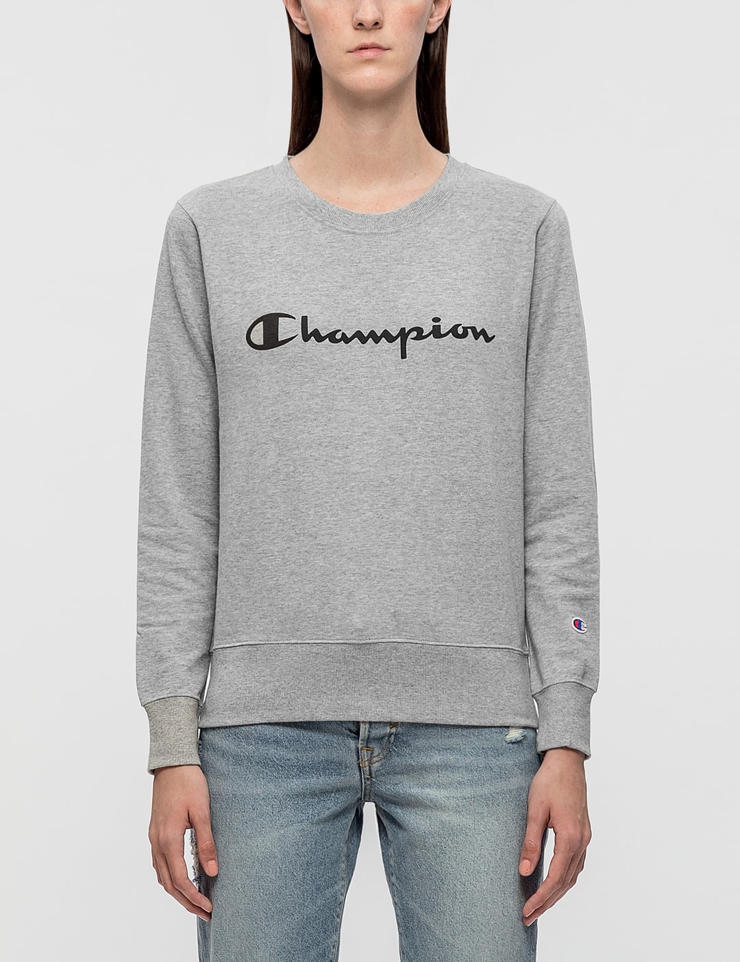 Champion Japan - Script Logo Sweatshirt | HBX - Globally Curated ...