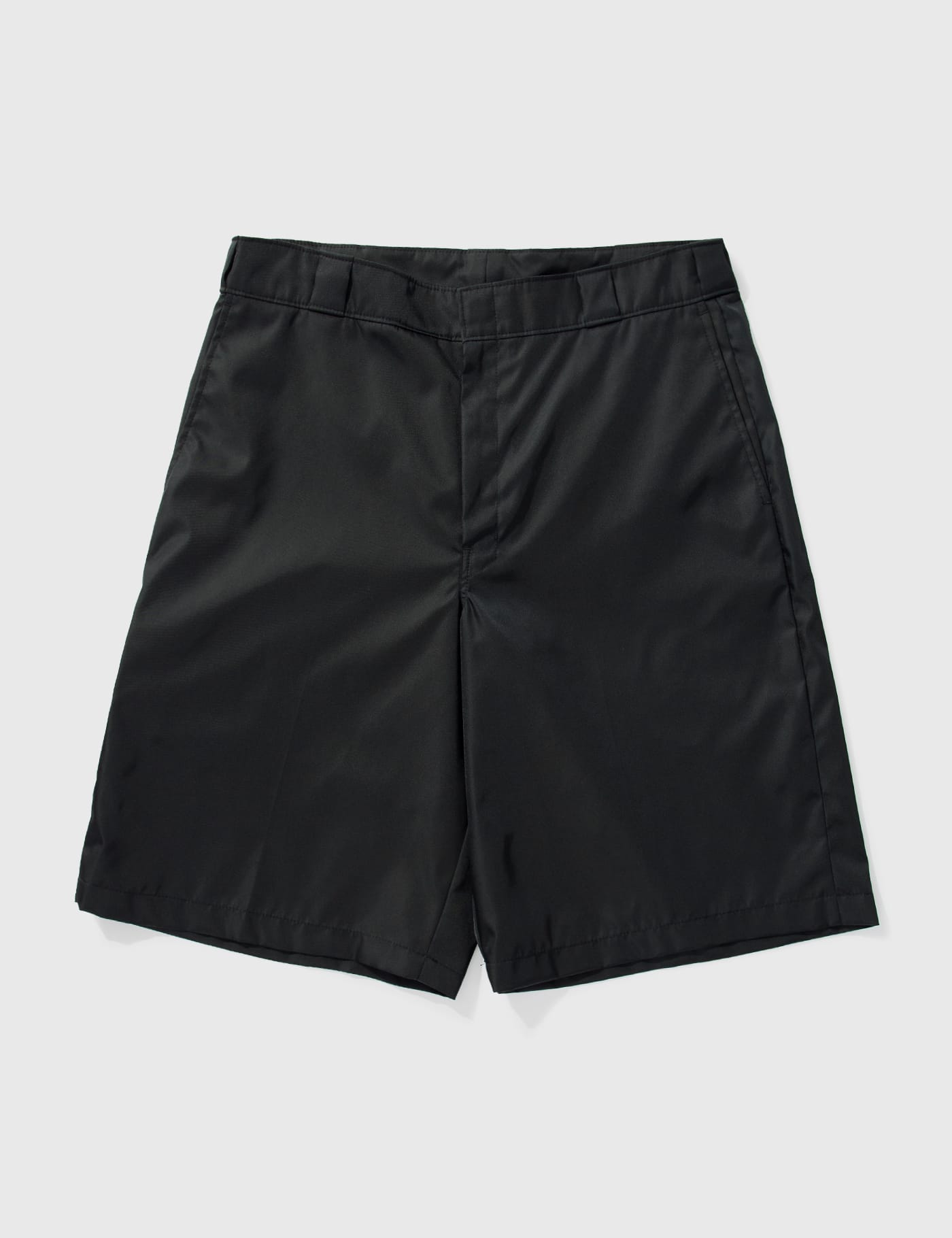Prada - Side Zip Detail Nylon Shorts | HBX - Globally Curated 