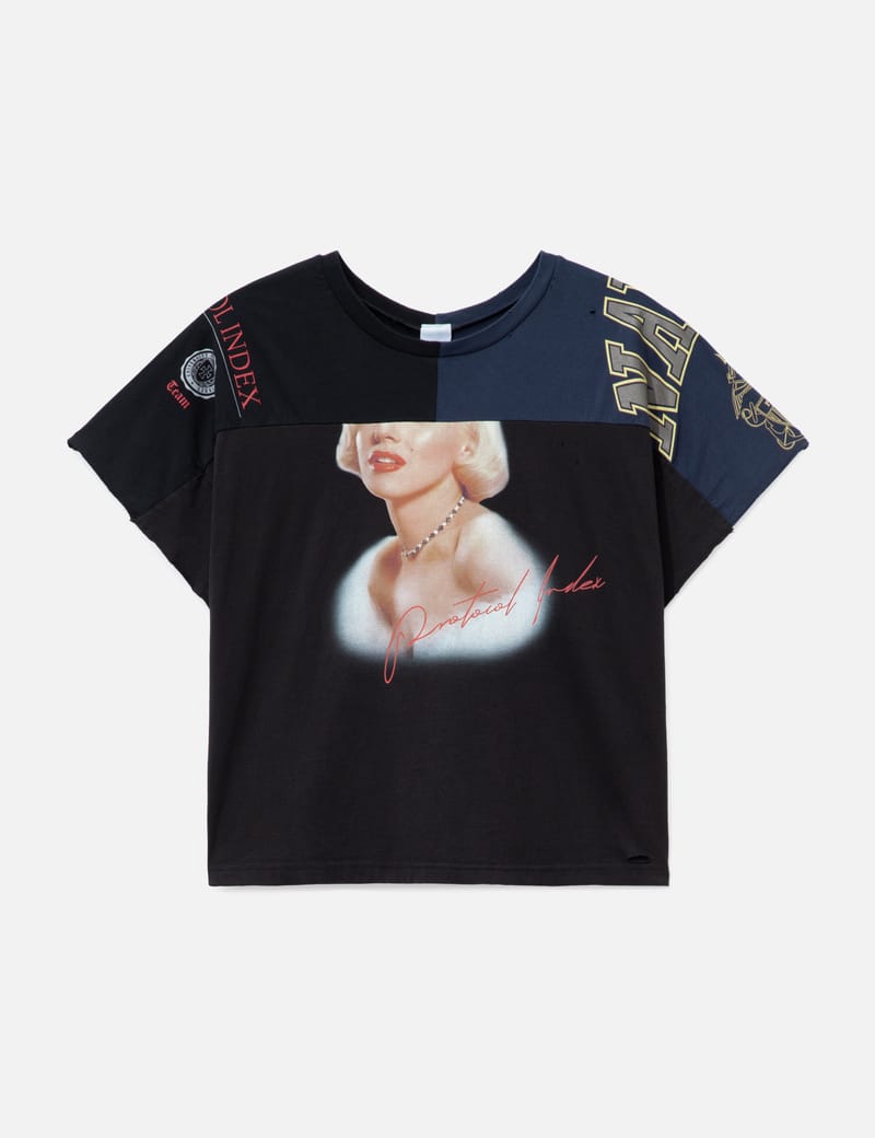 Protocol-Index 3 In 1 T-Shirts - Reworked cotton tee with