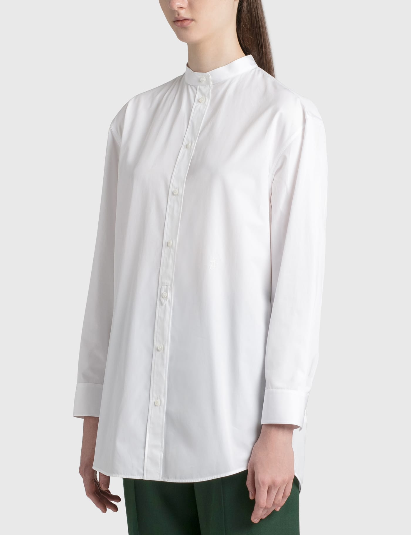 Jil Sander - Organic Poplin Shirt | HBX - Globally Curated Fashion 