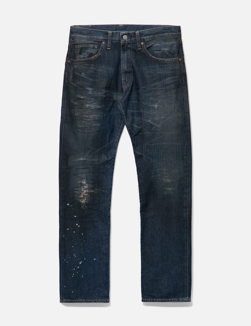 Visvim - Visvim Social Sculpture 04 Unwashed Denim | HBX