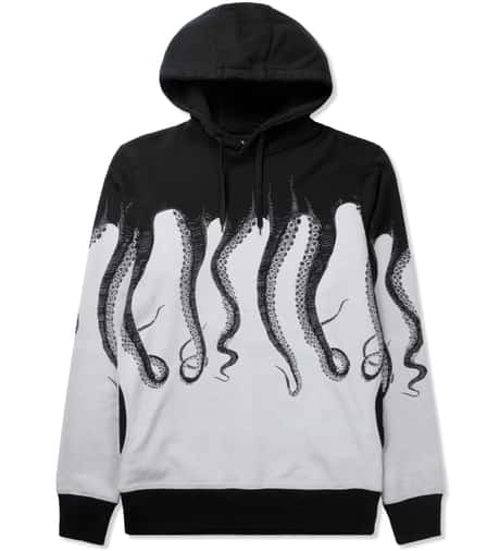 OCTOPUS - Black Basic Pullover Hoodie | HBX