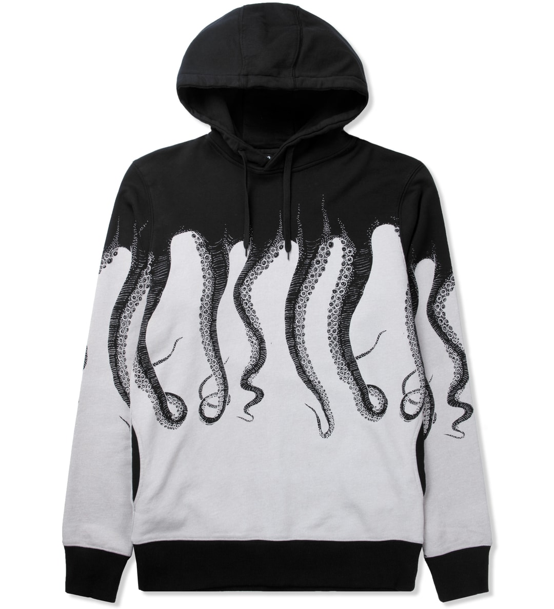 OCTOPUS - Black Basic Pullover Hoodie | HBX