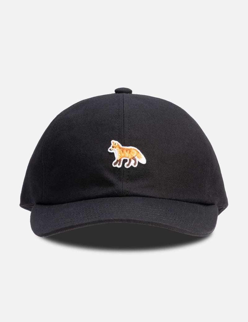 売り切り！BOLD FOX HEAD LEATHER PATCH 6P CAP Maison Kitsune（メゾンキツネ）の「BOLD FOX HEAD LEATHER