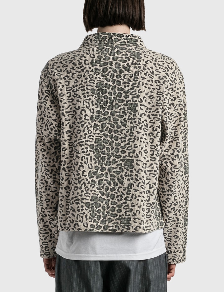 Stüssy Leopard Mesh Zip Jacket HBX Globally Curated Fashion and