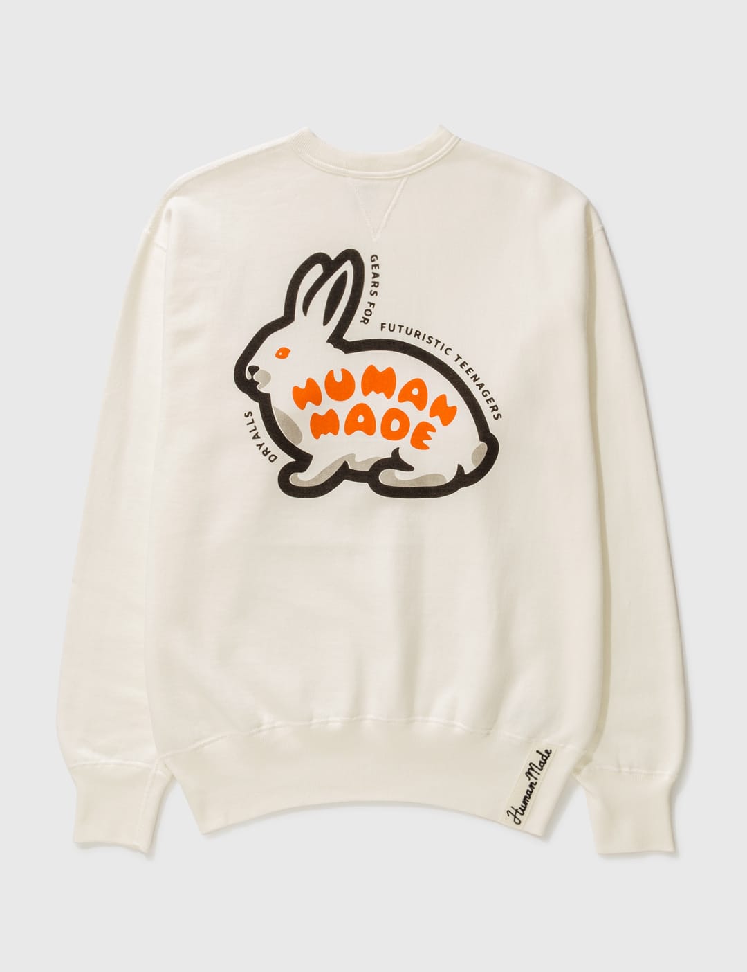 Human Made - Rabbit Crewneck Sweatshirt | HBX - Globally Curated