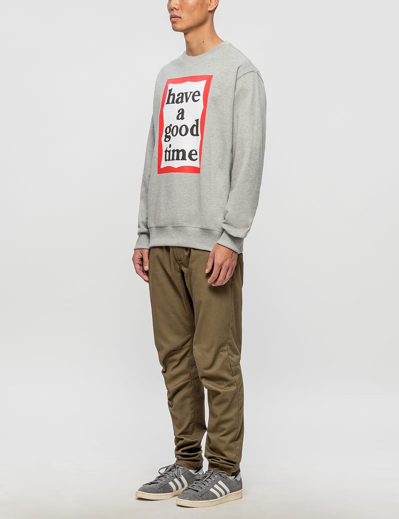【HAVE A GOOD TIME 】Amoeba Frame Crewneck HAVE A GOOD TIME 】Amoeba Frame Crewneck (have a good time