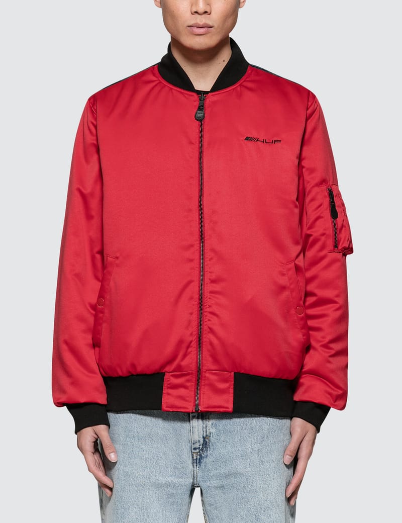 Huf - Space Race Ma-1 Jacket | HBX - Globally Curated Fashion and