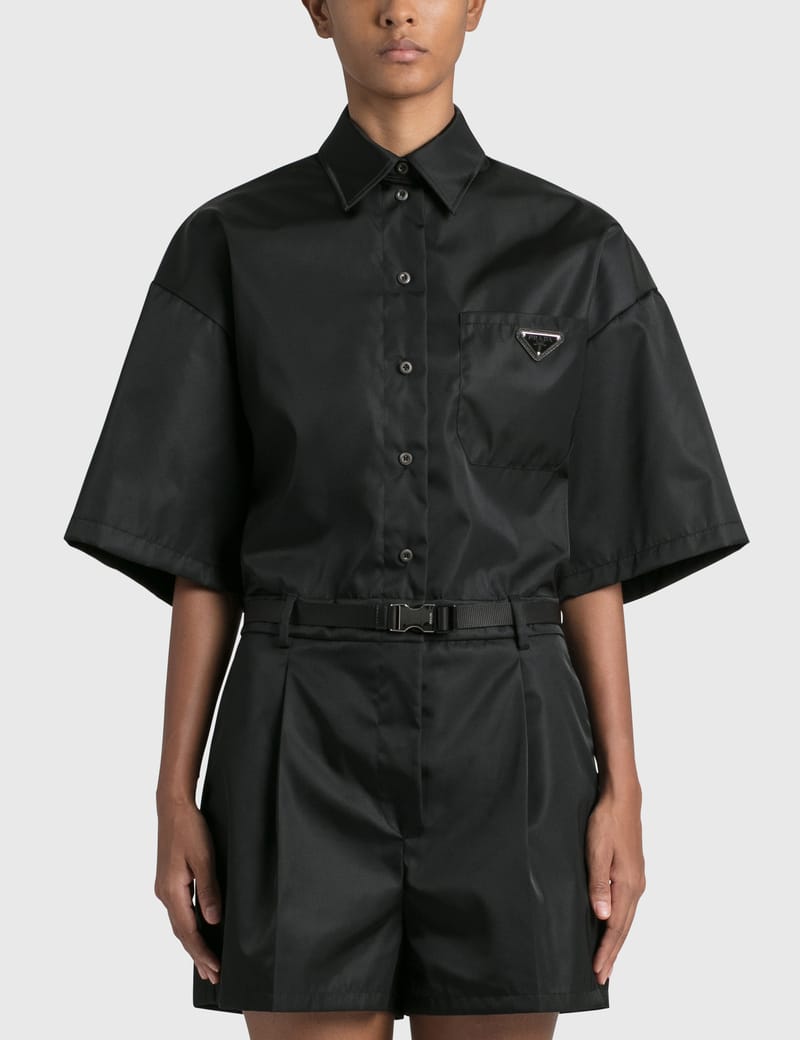 【送料無料】 PRADA Denim playsuit Prada Blue Washed Denim Playsuit M Prada | TLC