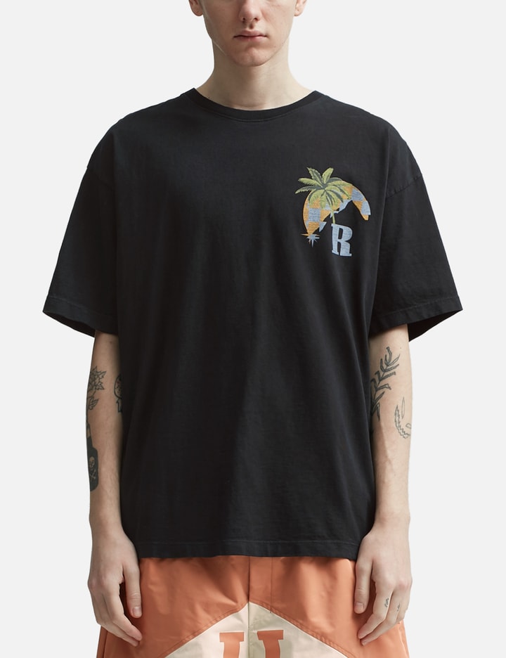 Rhude - Moonlight Tropics T-shirt | HBX - Globally Curated Fashion and ...